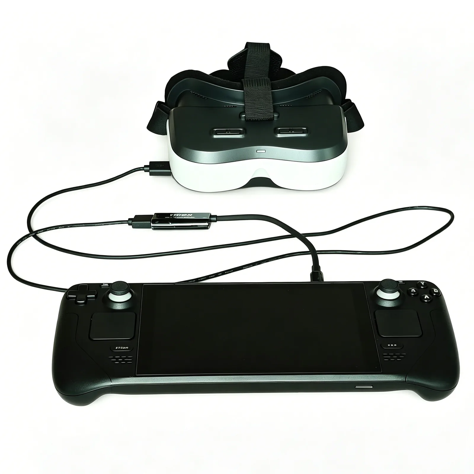 USB-C to HDMI adapter connected to a device
